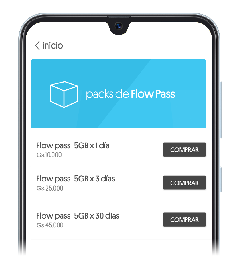 Packs Flow Personal Paraguay