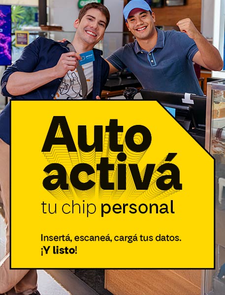 Autoactiva tu chip Personal 