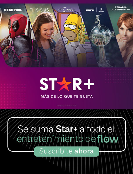 Contratá Star Plus con los combos de Personal Flow